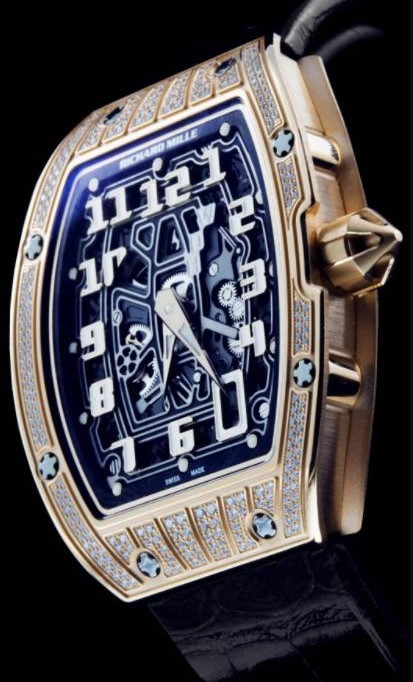 Replica Richard Mille RM 067 watch RM 067-01 RG Diamond RM 067 Automatic Extra Flat